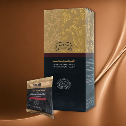 کافه موکا با قارچ گانودرما