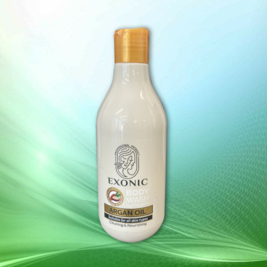 شامپو بدن کرمی روغن آرگان ۳۰۰ میل EXONIC
