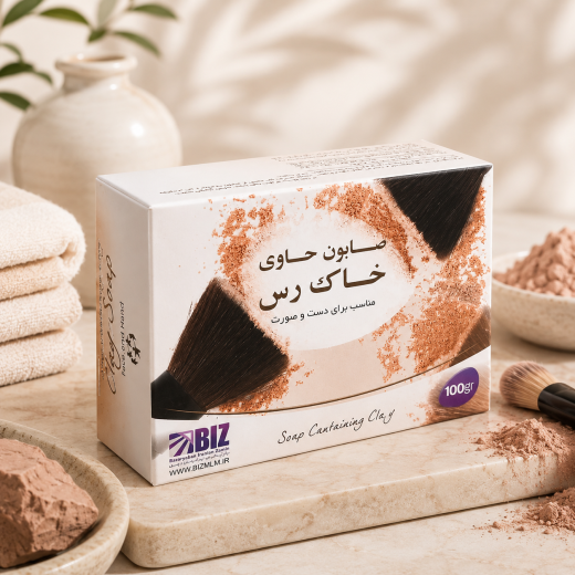 پک ۳ عددی صابون دست و صورت خاک رس