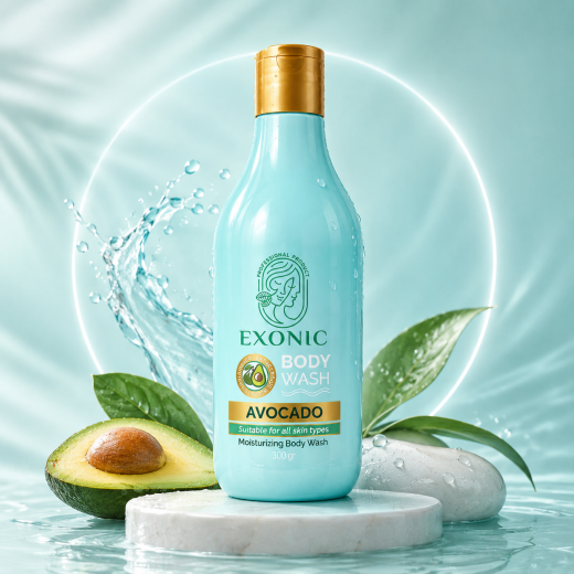 شامپو بدن عصاره آووکادو EXONIC