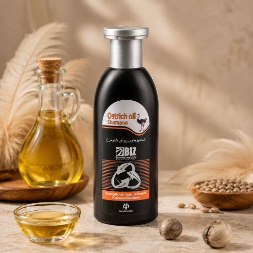 شامپو روغن شتر مرغ